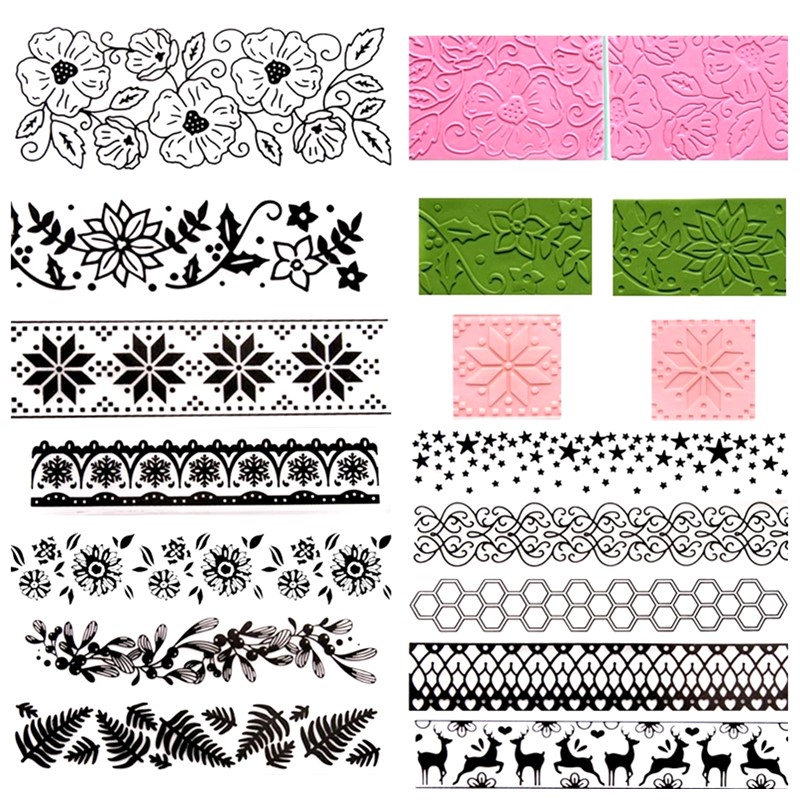 Jewelry Making Mold - SNASAN feuilles fleur étoile dentelle Concave
