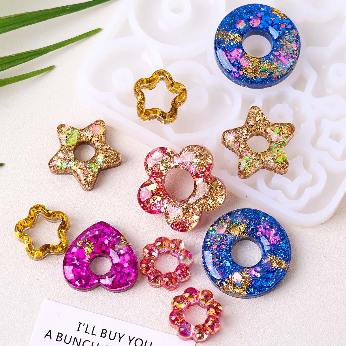 Jewelry Making Mold - Bijoux multifonctionnels moule en Silicone bricolage