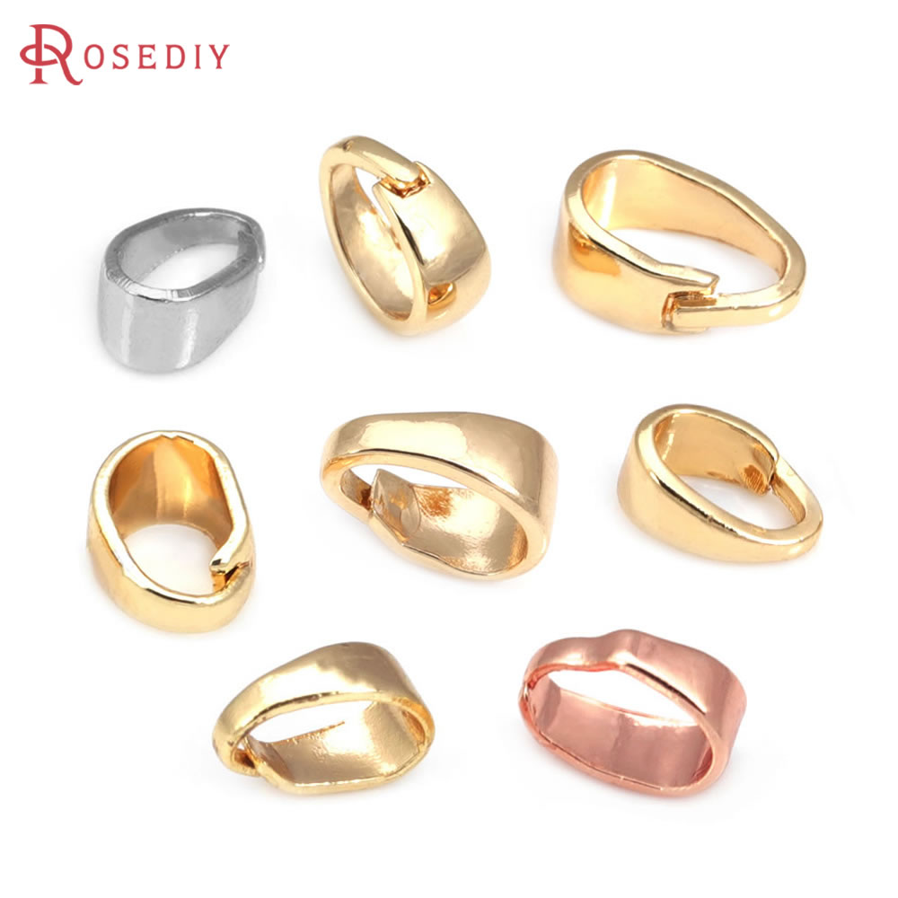 Jewelry Making Findings - 7x3.5MM 6x4MM 7x5MM 9x4MM 18K couleur