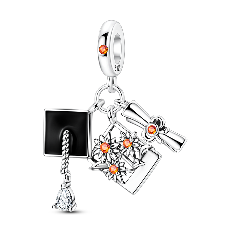 Jewelry Making Diploma - Breloques Grad Set en Argent Sterling