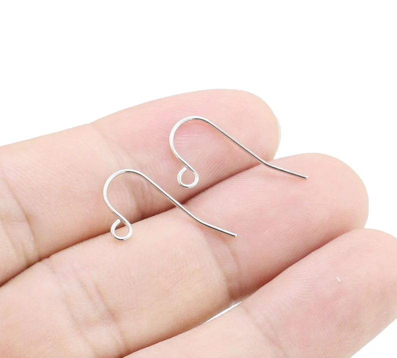 Jewelry Making Earring Supplies - 50 pièces de fils à boucles