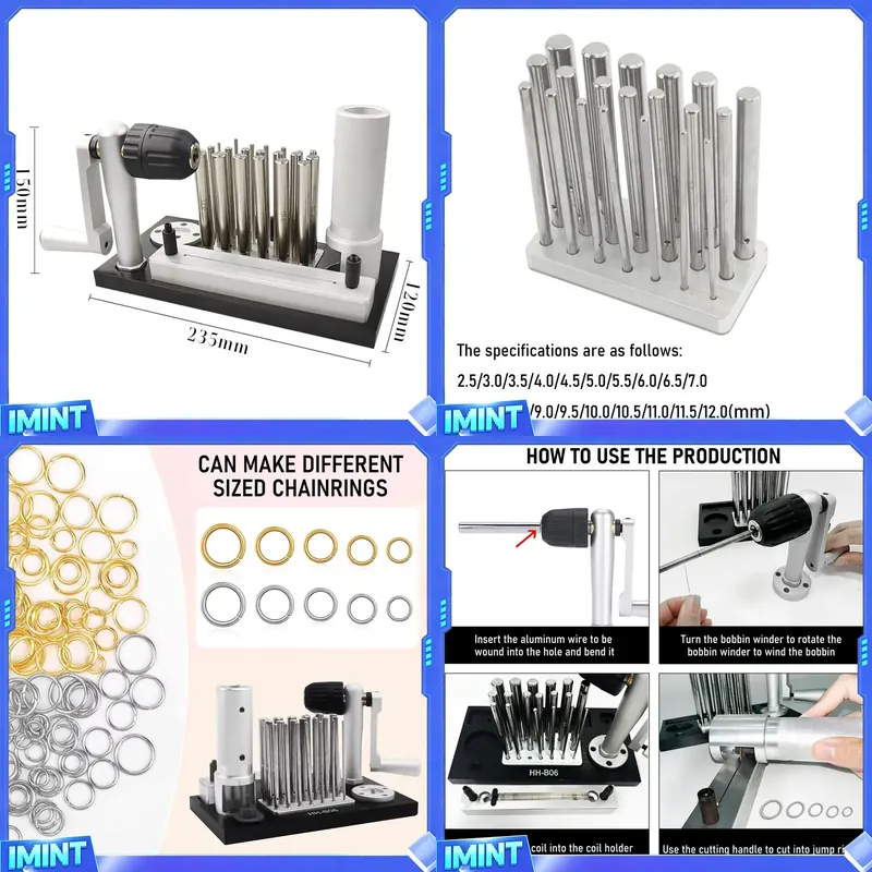 Jewelry Making Rings - Outils professionnels pour la fabrication de