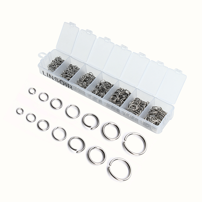 Jump Ring Assorted - Anneau de saut ouvert de taille