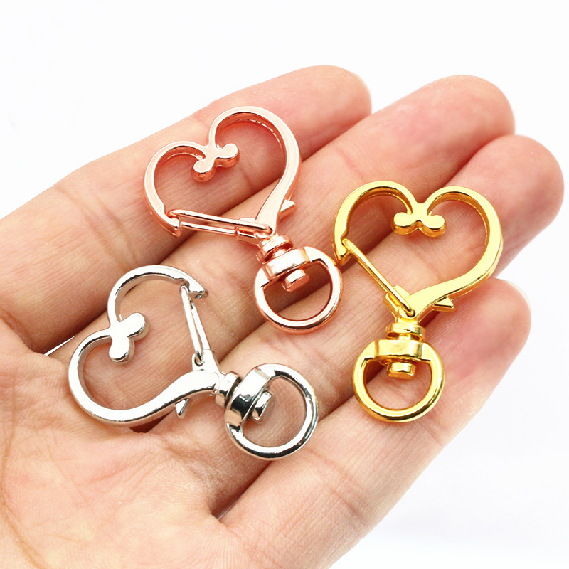 10pcs 35x24mm coeur Snap croch - Jewelry Making Findings avis et prix