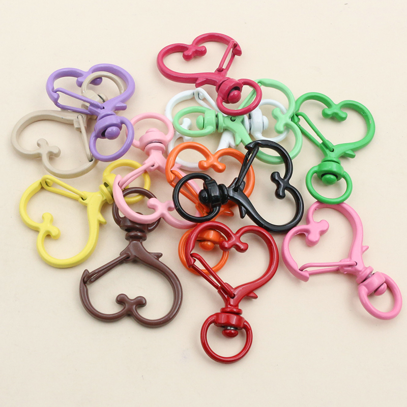 10pcs 35x24mm coeur Snap croch - Jewelry Making Findings avis et prix