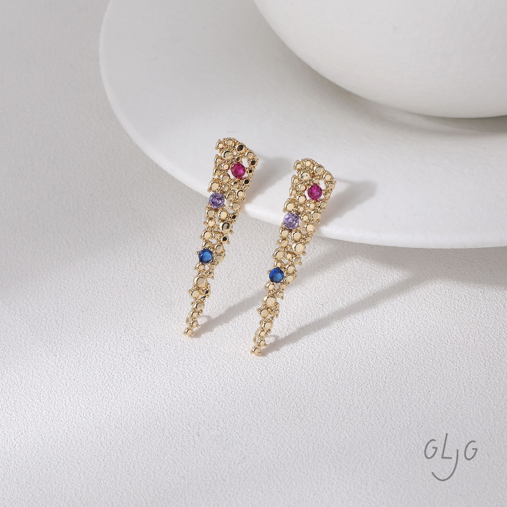Clous d'oreilles en laiton, 2  - Jewelry Making Earring Supplies avis et prix