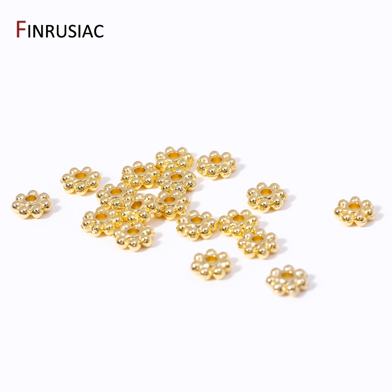 30 pièces 4mm/5mm/6mm 14K véri - Jewelry Making In Bali avis et prix