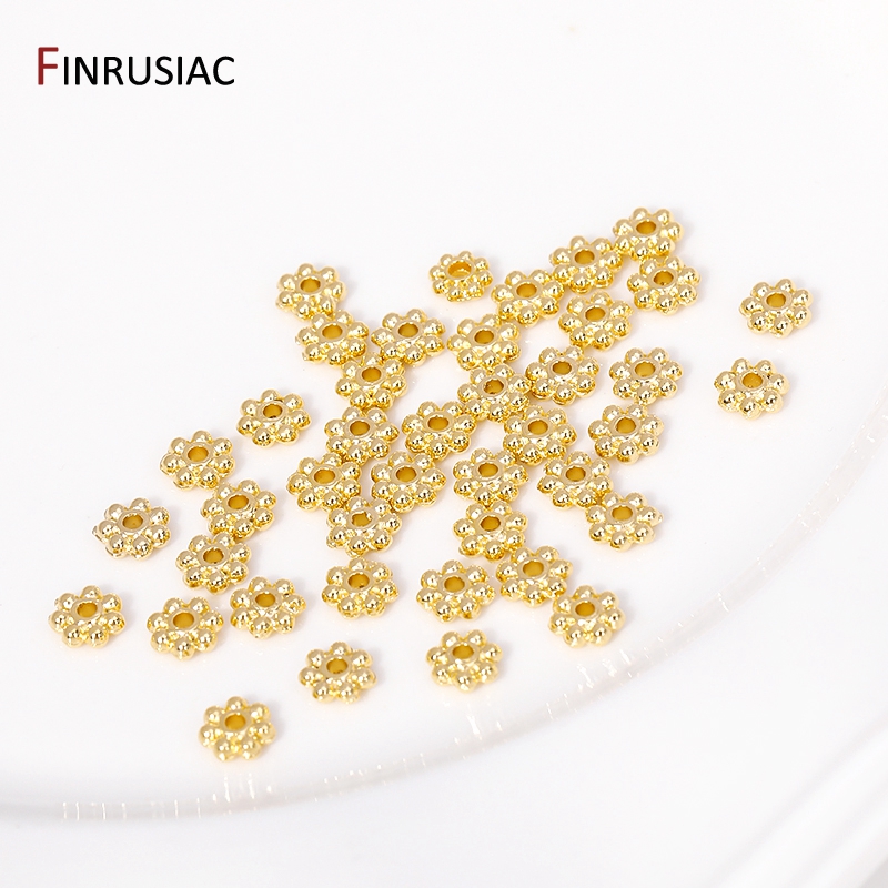 30 pièces 4mm/5mm/6mm 14K véri - Jewelry Making In Bali avis et prix