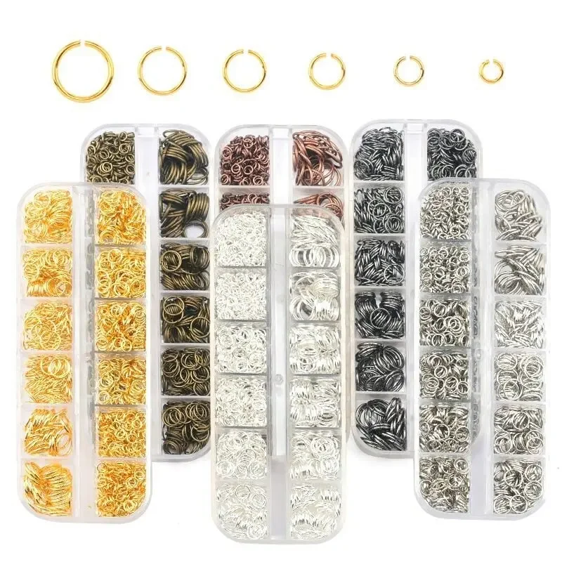 1050 pièces Anneaux de jonctio - Jump Ring Assorted avis et prix