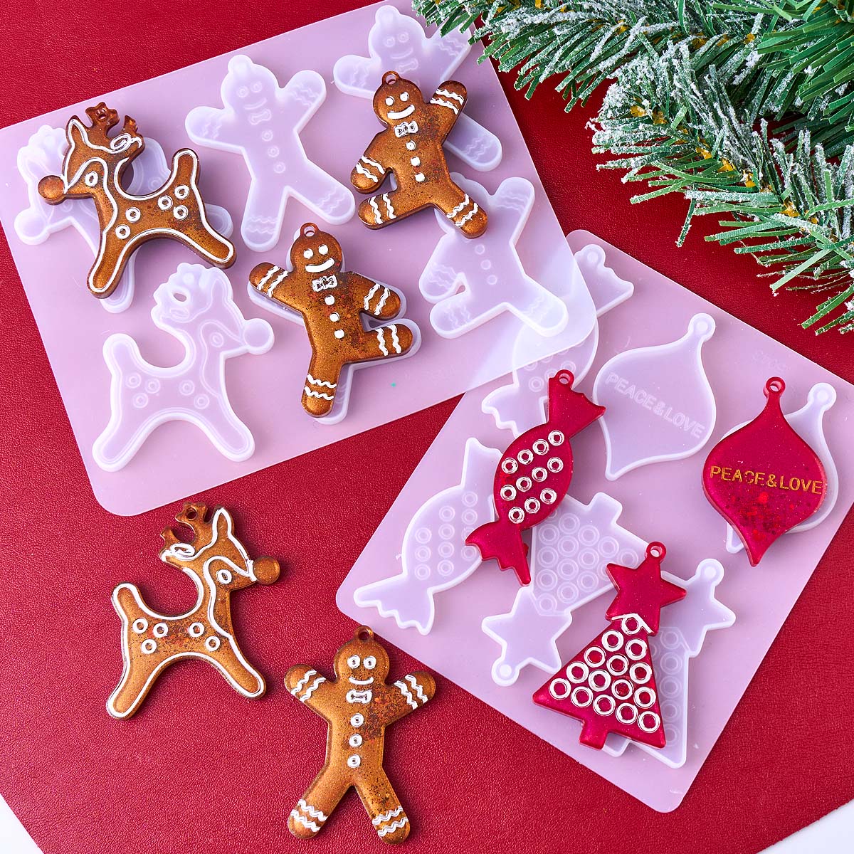 Série de noël boucles d'oreill - Jewelry Making Mold avis et prix
