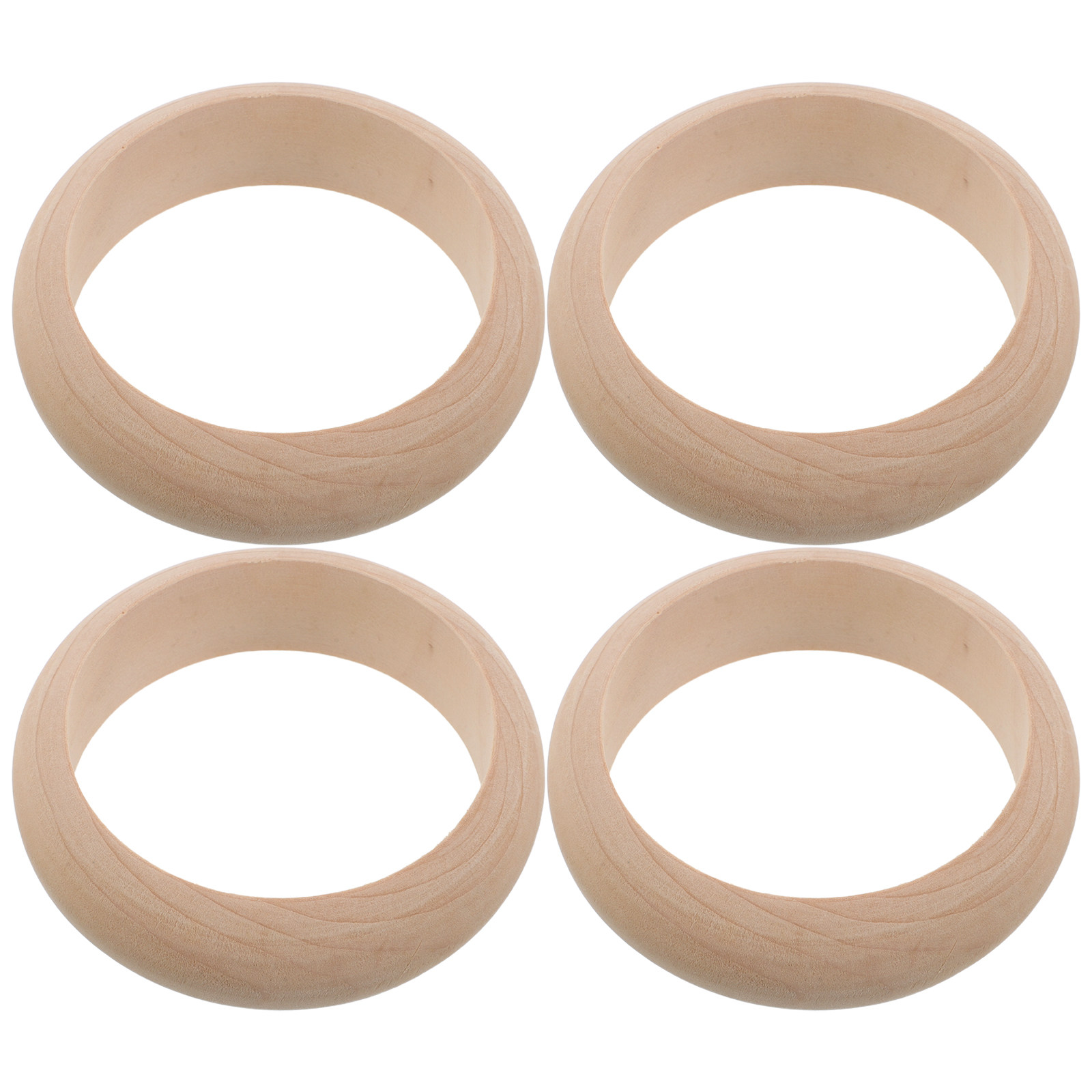 4 Pièces Bracelets Joncs en Bo - Jewelry Making Rings avis et prix