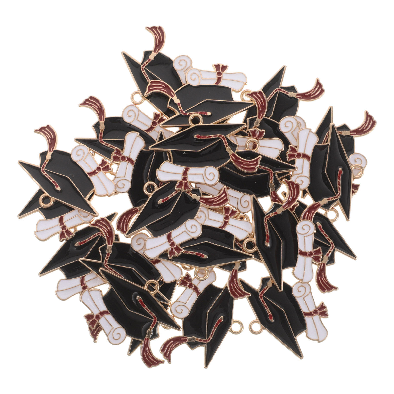 50 pendentifs mini-chapeaux de - Jewelry Making Diploma avis et prix