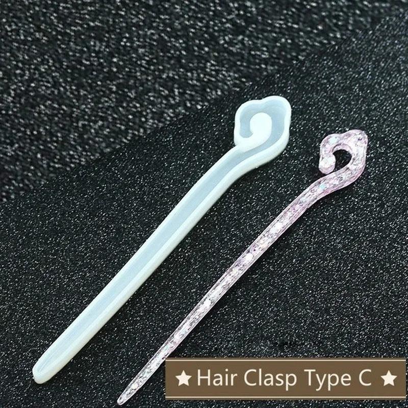 Épingle à cheveux transparente - Jewelry Making Mold avis et prix