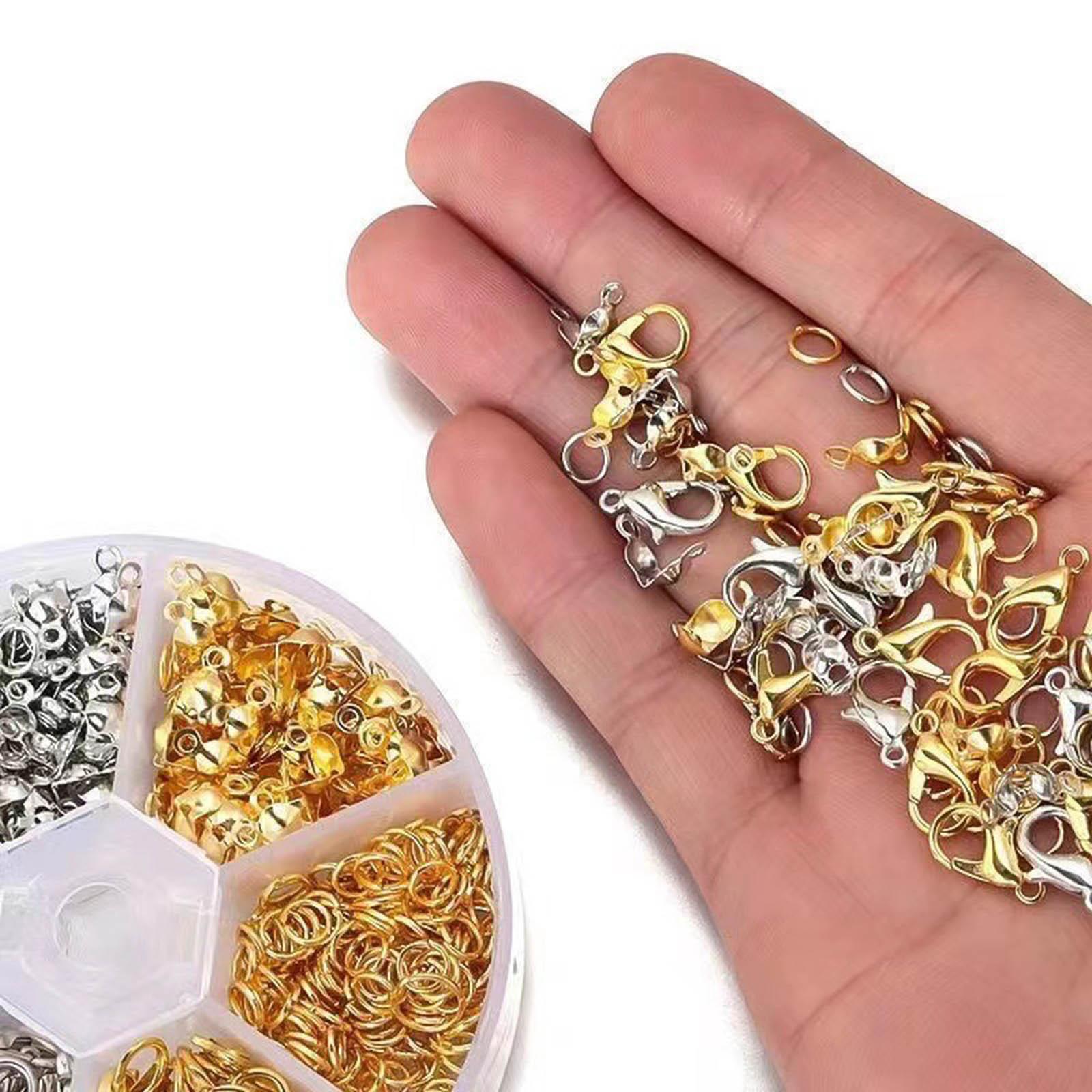 Lot de 450 fermoirs mousqueton - Jump Ring Assorted avis et prix