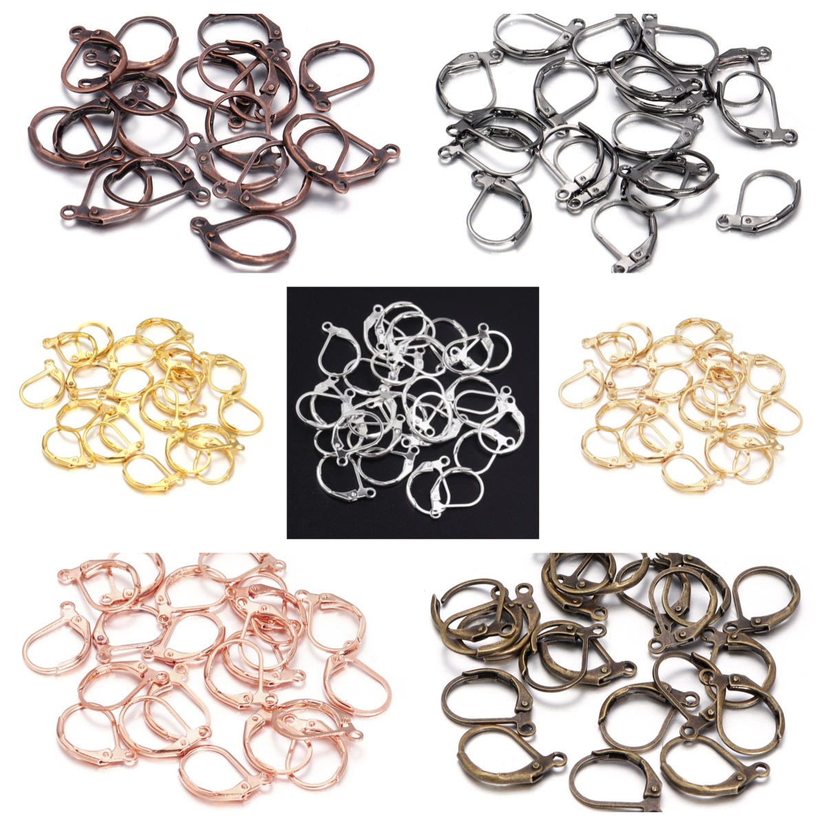 50 pièces/lot Crochets de bouc - Jewelry Making Findings avis et prix