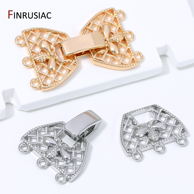 Connecteur à fermoirs en laito - Jewelry Making Findings avis et prix