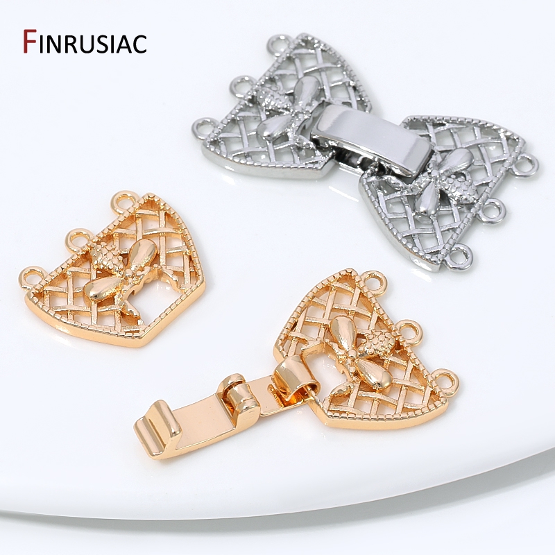 Connecteur à fermoirs en laito - Jewelry Making Findings avis et prix