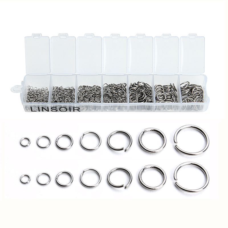 Anneau de saut ouvert de taill - Jump Ring Assorted avis et prix