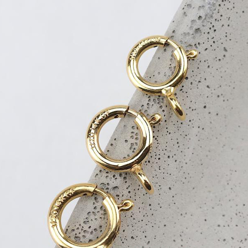 Fermoirs à ressort en or rempl - Jewelry Making Findings avis et prix